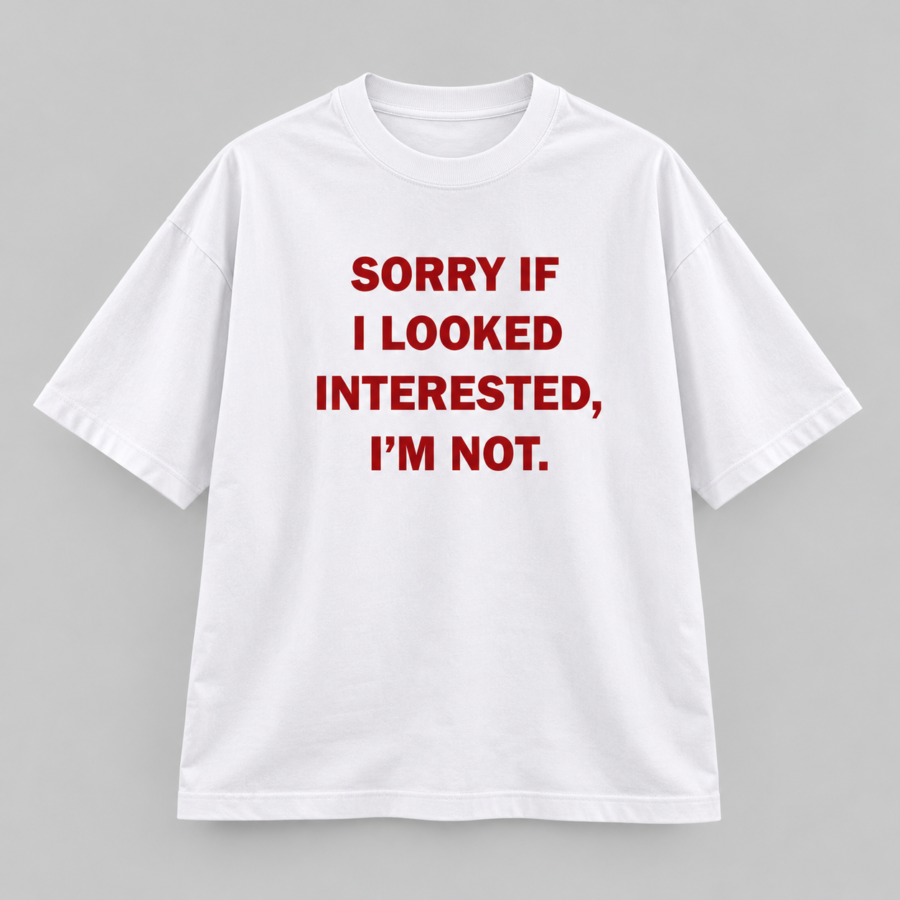 No Interest Oversized T-Shirt