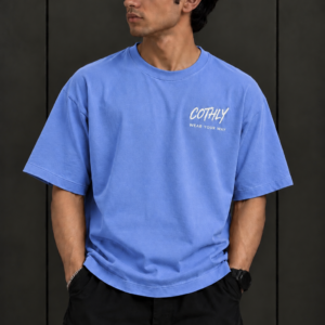 Blue Oversized T-Shirt