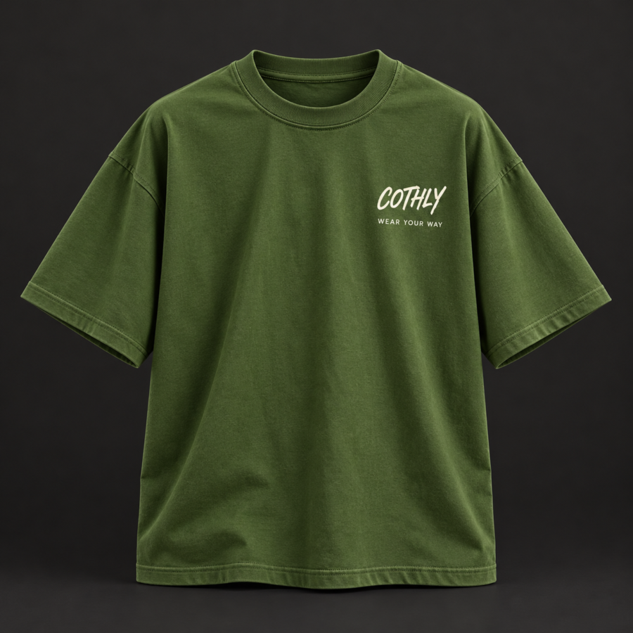 Olive Oversized T-Shirt