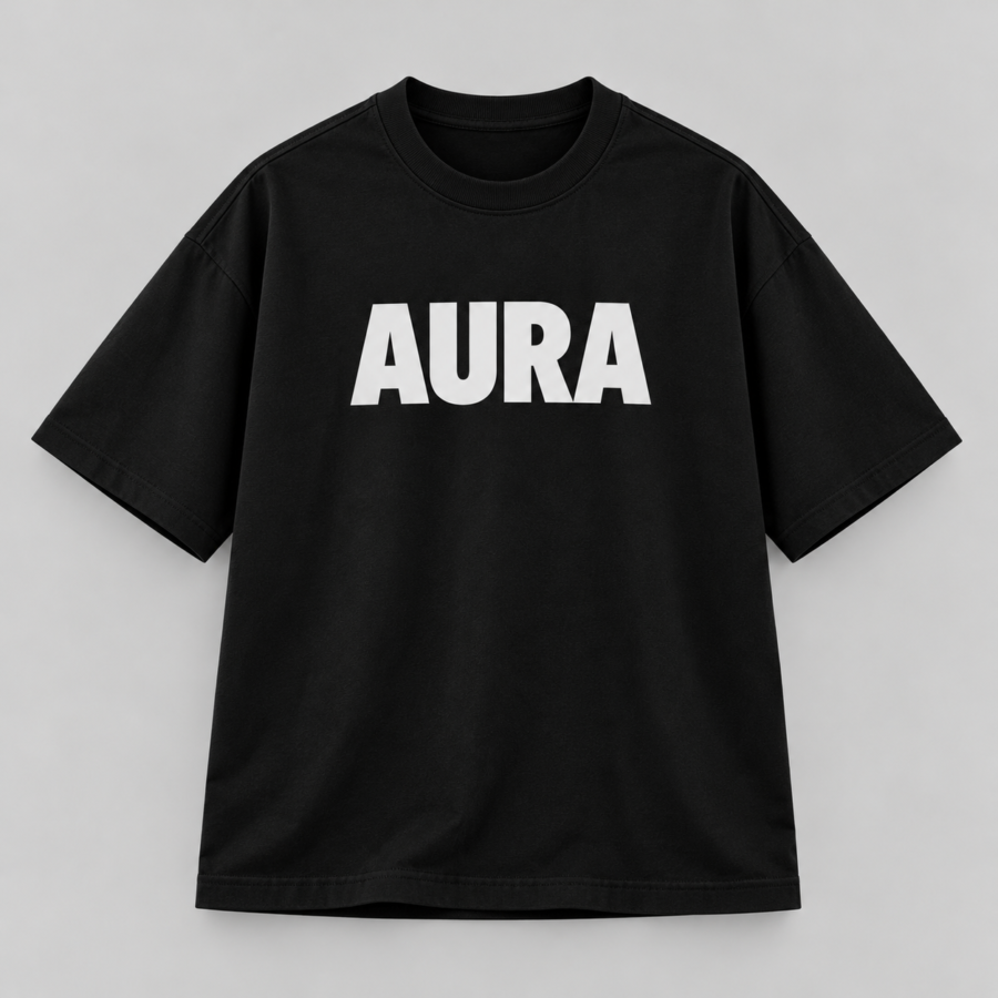 COTHLY AURA – Oversized Graphic T-Shirt