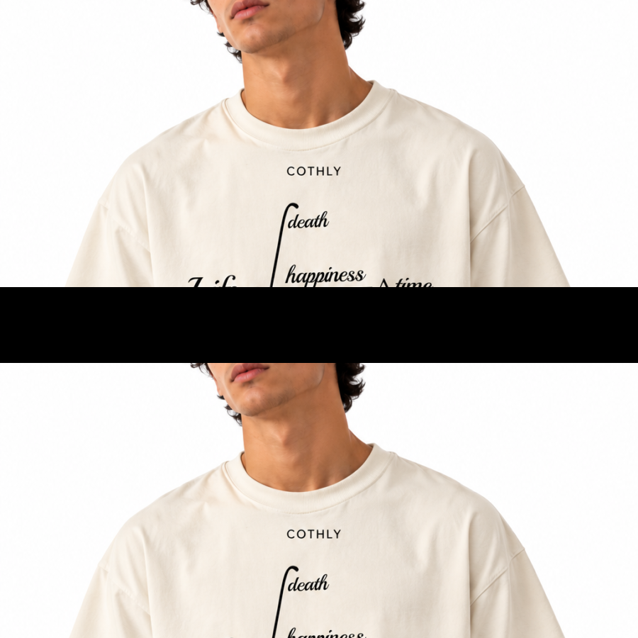 COTHLY Life Equation Oversized Tee