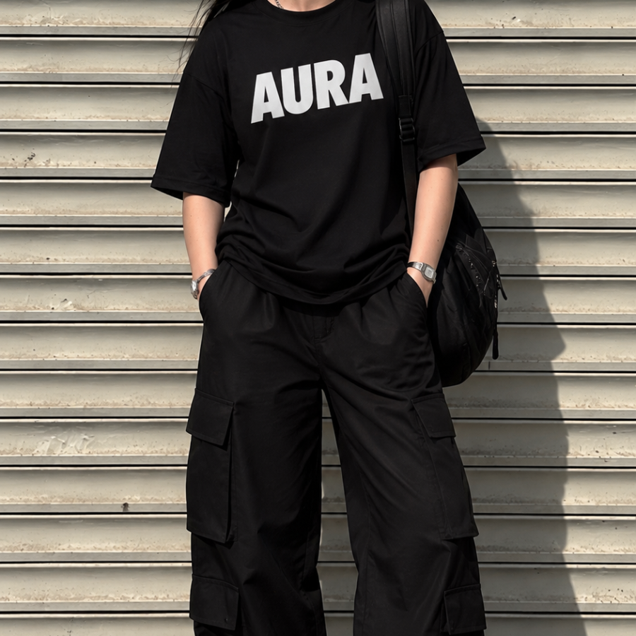 COTHLY AURA – Oversized Graphic T-Shirt