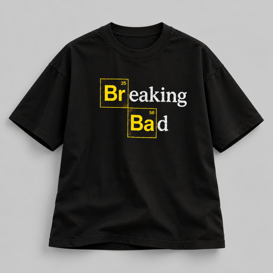 Cothly Breaking Bad Oversized T-Shirt