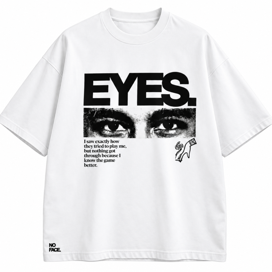 EYES — Oversized Graphic Oversized T-Shirt