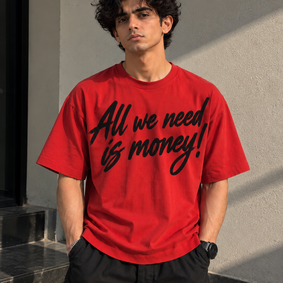 COTHLY Money Talks Oversized T-Shirt