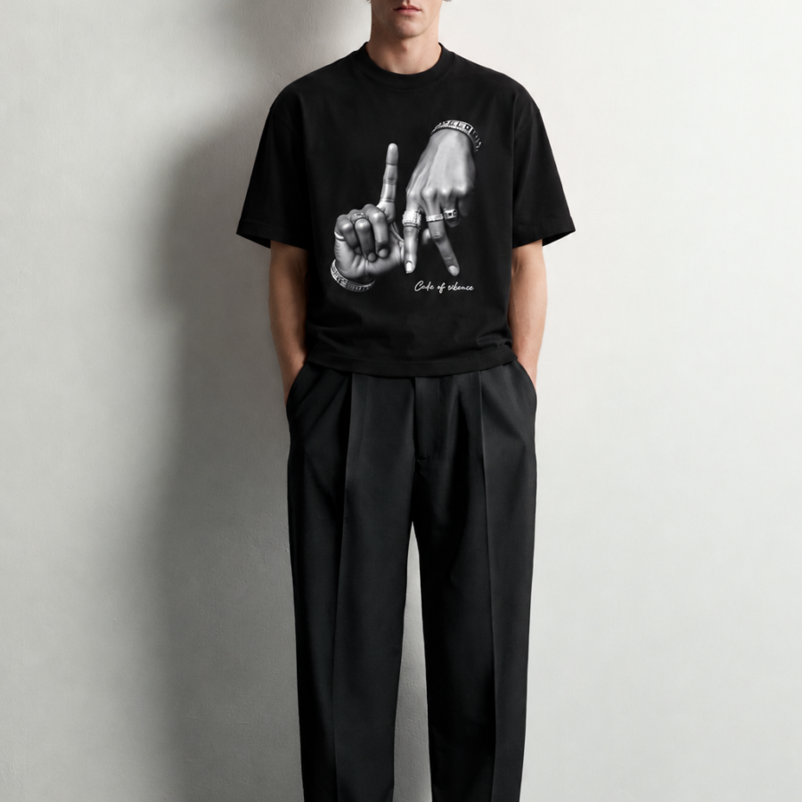 Code of Silence Oversized T-Shirt