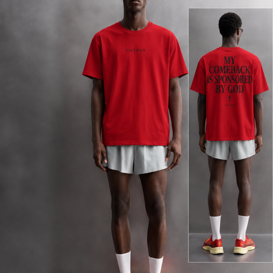 Divine Comeback Oversized T-Shirt